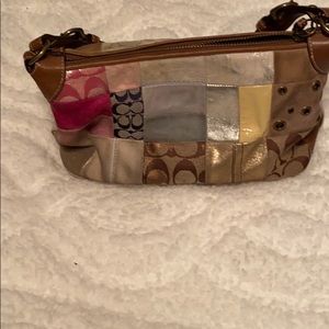 Coach patchwork purse